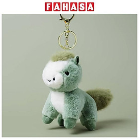 Móc Khóa Thú Bông Horse - HGT-20 - Màu Xanh