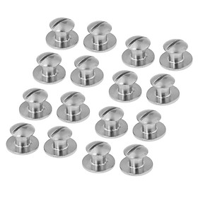 16pcs 316 Stainless  Screws for  Scuba Diving Backplate Pad & BCD Attachment - Strong & Durable