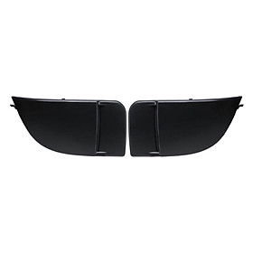 1 Pair Front Bumper Fog Light Lamp Cover Caps For 2004-2005 Subaru Impreza STI