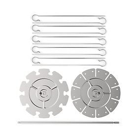 Mua Bộ trục quay và 10 xiên thịt - Phụ kiện nồi chiên không dầu 2GOOD