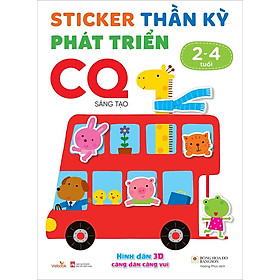 Hình ảnh Sticker Thần Kỳ Phát Triển CQ Sáng Tạo 2-4 Tuổi