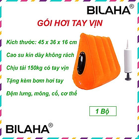 Gối Tựa Lưng Bơm Hơi Bằng Pvc Dành Cho Cặp Đôi Chơi Game, Ghế Tình Yêu Bơm Hơi Đệm Hông Cao Cấp Bền Dày