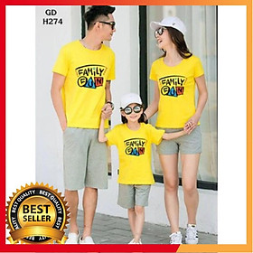 I3607 Áo Thun Gia Đình Du Lịch Biển Siêu Giá Rẻ