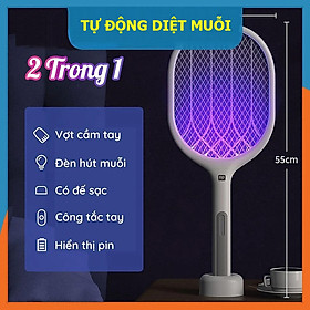 Mua Vợt muỗi kiêm đèn bắt muỗi thông minh 2 trong 1