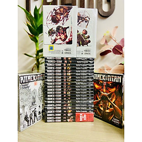 Truyện tranh Attack on Titan full 34 tập (Thíu 4 tập) + Tập 28 đặc biệt