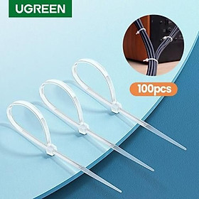 Mua Dây thít nhựa Ugreen 80109 100 chiếc kích thước 150x2.5mm NW139 - Hàng Chính Hãng