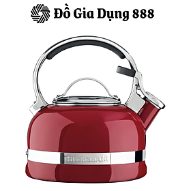 Ấm  Đun Nước Bếp Từ Thổi Sáo KITCHENAID, Dung Tích 1.9L, Chất Liệu Thép Không Gỉ, Dùng Cho Mọi Loại Bếp, Nhập Đức