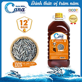 Nước mắm Cana 12 độ Đạm - 5 Lít Chai PET