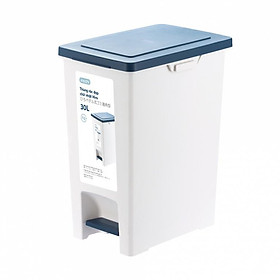 Mua Thùng rác đạp chữ nhật Hiro 30L (Kèm ruột) - Chính hãng INOCHI