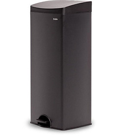 Mua Thùng Rác Fitis Premium - Vuông đạp cao - Đen SPL1-903