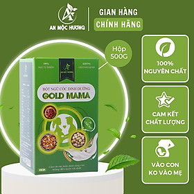 Bột ngũ cốc mẹ bầu, lợi sữa GOLD MAMA 24 loại hạt cao cấp (500 Gram), giảm nghén, chống táo bón