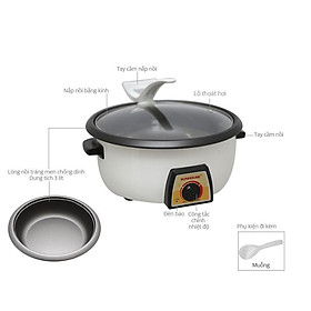 Mua Nồi lẩu điện Sunhouse SHD4521 - Hàng chính hãng