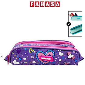 Bóp Viết Vải Hai Ngăn Hoạt Hình - MP SA021 - Mẫu 5