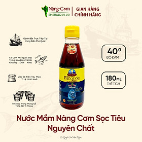 Nước Mắm Nàng Cơm Sọc Tiêu Nguyên Chất 40 Độ Đạm - Đặc Sản Phú Quốc - Nàng Cơm