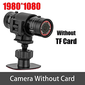 Camera hành động HD đầy đủ 1080p HD Máy ảnh mũ bảo hiểm không thấm nước ngoài trời máy ảnh máy ảnh máy quay xe máy DVR F9 Mini Màu máy quay phim: Chỉ có camera camera