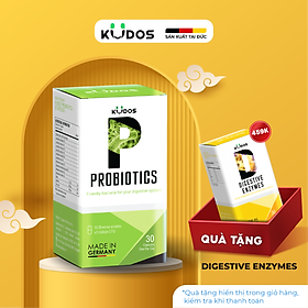 Thực phẩm bảo vệ sức khỏe KUDOS PROBIOTICS (30 viên/hộp)