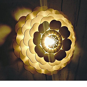 Đèn trang trí hình hoa mai,decor ốp tường,treo,thả trần phòng khách,phòng ngủ,nhà hàng cafe sang trọng cao cấp GD153