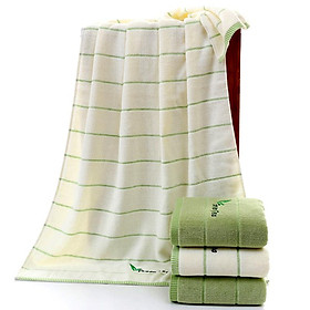 Mua Khăn tắm kích thước 70x140cm với chất liệu cotton siêu thấm nước  mềm mại 360g- 87302