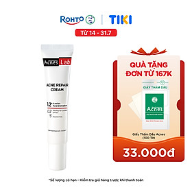 Kem dưỡng da giảm mụn chuyên sâu Acnes Lab Acne Repair Cream 20g