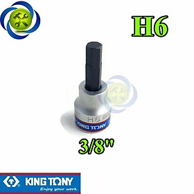 Mua (ĐỦ SIZE) Tuýp lục giác KINGTONY loại 3/8 trắng-đen DÀI 50mm - 3025