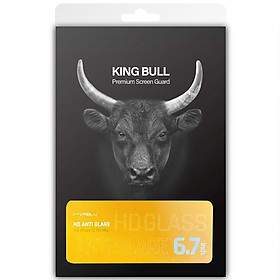 Hình ảnh Miếng Dán Cường Lực Mờ Mipow Kingbull ANTI-GLARE PREMIUM HD (2.7D) Dành Cho Iphone 12 Mini / Iphone 12/ Iphone 12 Pro/ Iphone 12 Promax - Iphone 12/ iPhone 12 Pro - Hàng Chính Hãng