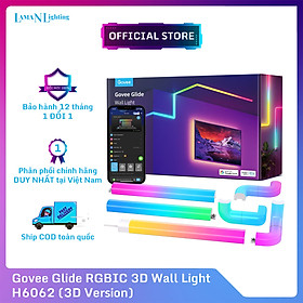 Mua Đèn LED tường Govee Glide RGBIC 3D Wall Light H6062 | Công nghệ RGBIC 16 triệu màu - Kết nối thông minh