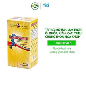 Hình ảnh TPCN hỗ trợ xương khớp- viên nang Glucosamin – Robinson Pharma Usa-chai 60 viên