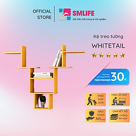 Mua Kệ gỗ trang trí đa năng SMLIFE Whitetail