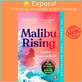 Sách - Malibu Rising : THE SUNDAY TIMES BESTSELLER AS SEEN ON TIKTOK by Taylor Jenkins Reid (UK edition, paperback)