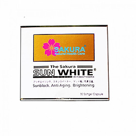 Serum chống nắng, trắng da, mờ thâm nám Sakura Sun white