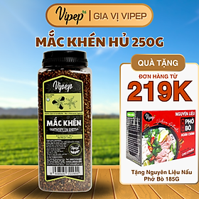Mắc Khén Tự Nhiên Vipep Hũ Nhựa 250g