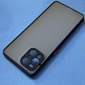 Hình ảnh Ốp lưng cho Oppo Find X3, X3 Pro viền dẻo nhám bảo vệ camera chống sốc ,va đập (đen)