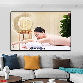 Tranh Treo Tường Gỗ Tráng Gương 3D Trang Trí Spa, Rẻ Đẹp Sang Trọng-Hiện Đại TCD02 - Mẫu 02