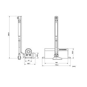 Mua Tay co thuỷ lực Huy Hoàng TC01A