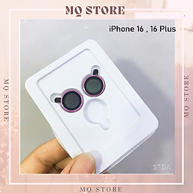Mua Vòng bảo vệ camera cho iPhone 16   16 Plus chống trầy xướt  màu nguyên bản ( hàng chính hãng)