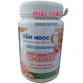 Mua PHÂN NPK TÁM NGỌC (30-10-10 20-20-20 6-30-30 0-52-34 10-55-10 15-30-15) 100gam dùng cho Phong Lan  cây cảnh