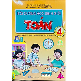 Sách - Bồi Dưỡng Học Sinh Giỏi Toán 4 - Biên soạn theo chương trình GDPT mới (BT)