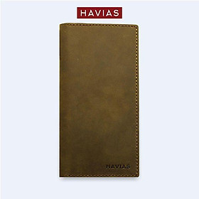 Ví Dài Venuta Handcrafted Wallet HAVIAS - Nâu