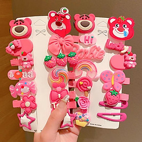 SET 14 KẸP TÓC ĐÁNG YÊU CHO BÉ GÁI  FREESHIP GẤU LOTSO CHO BÉ - LOTSO