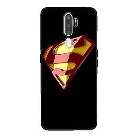 Ốp Lưng in cho Oppo A9 2020 Mẫu Super Nền Đen - Hàng Chính Hãng