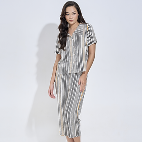 Bộ Đồ Satin Lửng Nữ Vincy Thoáng Mát BLS030S21