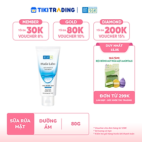 Sữa rửa mặt dưỡng ẩm tối ưu Hada Labo Advanced Nourish Cleanser 80g