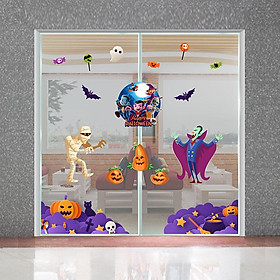 DECAL TRANG TRÍ HALLOWEEN COMBO SỐ 20