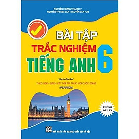 Sách - Bài Tập Trắc Nghiệm Tiếng Anh Lớp 6 - Bám Sát SGK Kết Nối Tri Thức Với Cuộc Sống - Hồng Ân