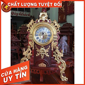Mua ĐỒNG HỒ ĐỂ BÀN DÁT VÀNG CAO CẤP