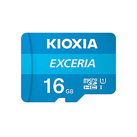 Mua Thẻ nhớ 16GB Micro SDHC Exceria UHS-1 C10 100MB/s Kioxia (Không có Adapter) - Hàng Chính Hãng