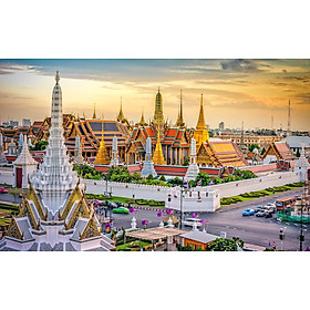 TOUR BANGKOK - PATTAYA - MUANG BORAN - ĐẢO CORAL - BUFFET TẠI BAIYOKE SKY - GOLDEN BUDDHA - CHỢ NỔI 4 MIỀN