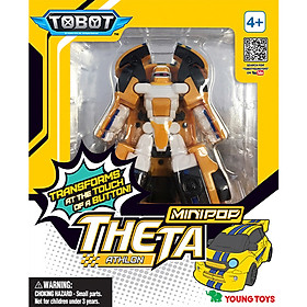Đồ chơi lắp ráp Mini Tobot Theta Young Toys 301064