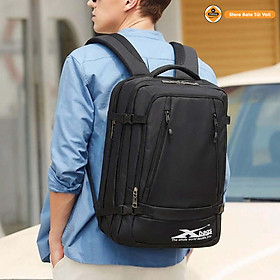Balo du lịch cao cấp chống nước, balo laptop 17 inch nhiều ngăn Xbags Leader – Balo du lịch thời trang hiện đại, sang trọng, tiện dụng, mở rộng 180 độ, đệm lưng thoáng khí!