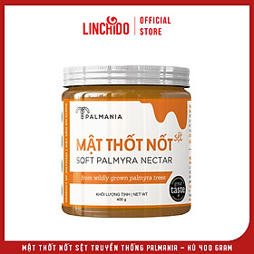 Mật thốt nốt sệt truyền thống PALMANIA | Nguyên Chất, Tự Nhiên (400 GRAM Hủ PET )